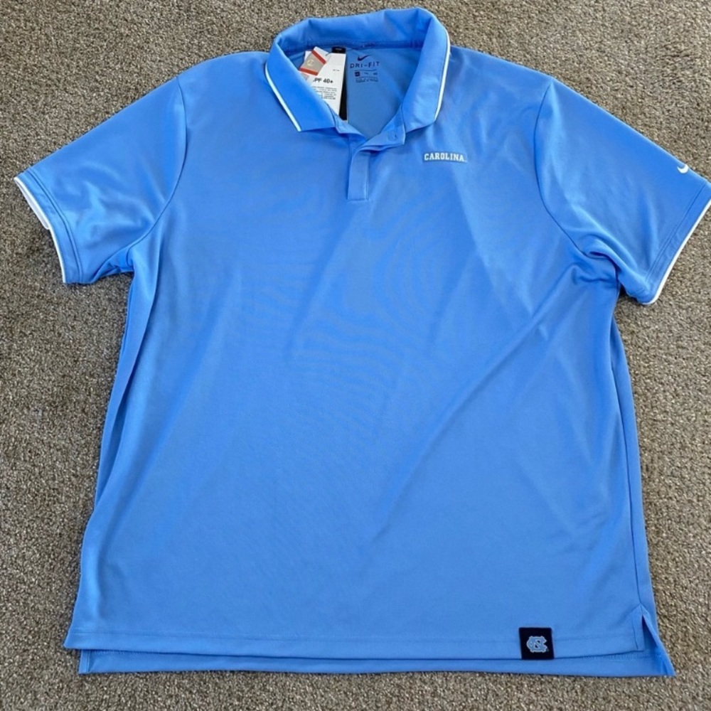 Nike UNC Tarheels Dri Fit Polo Shirt